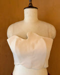 Ivory wave corset