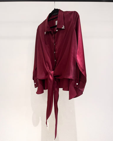 Plum Knot-a-shirt