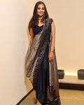 BANARASI JACKET SAREE SET