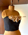 FLORAL BUSTIER