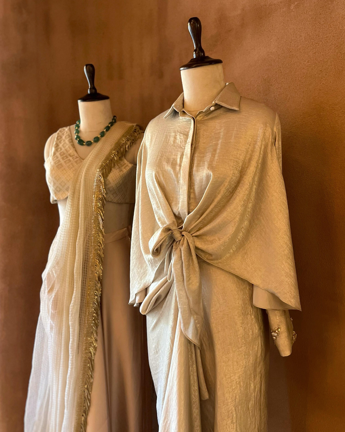 Gold Knot-a-shirt set