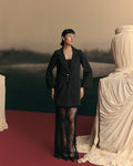 Noir Blazer Dress
