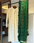 Ivory kurta set