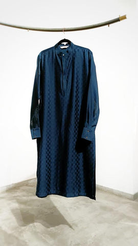 Blue men’s kurta