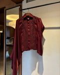 Plum Asymmetric shirt