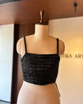 Black katdana blouse
