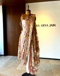 FLORA CORSET WITH GARDENIA JACKET SAREE