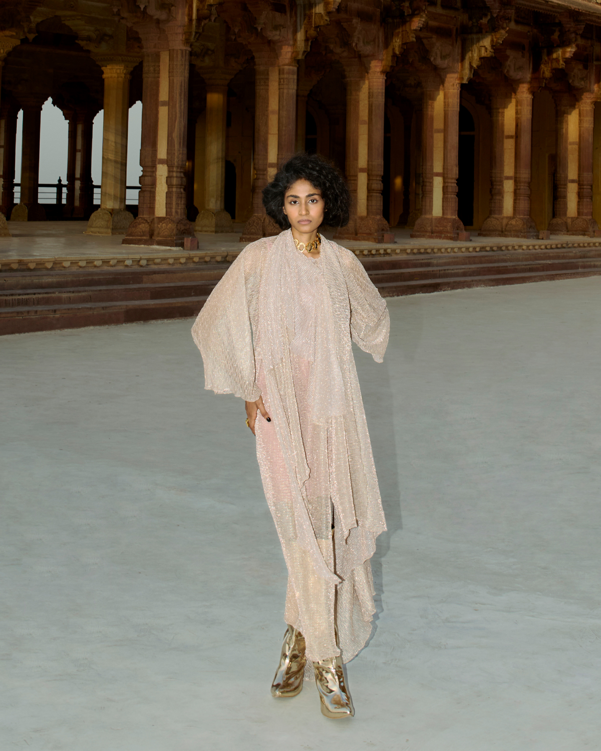 PINK ABAYA Dress