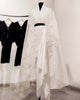 White Signature organza cape set